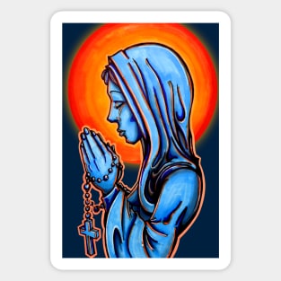 Praying Sticker